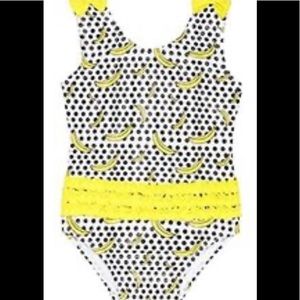 Sol Toddler Girl swimsuit bathing suit banana